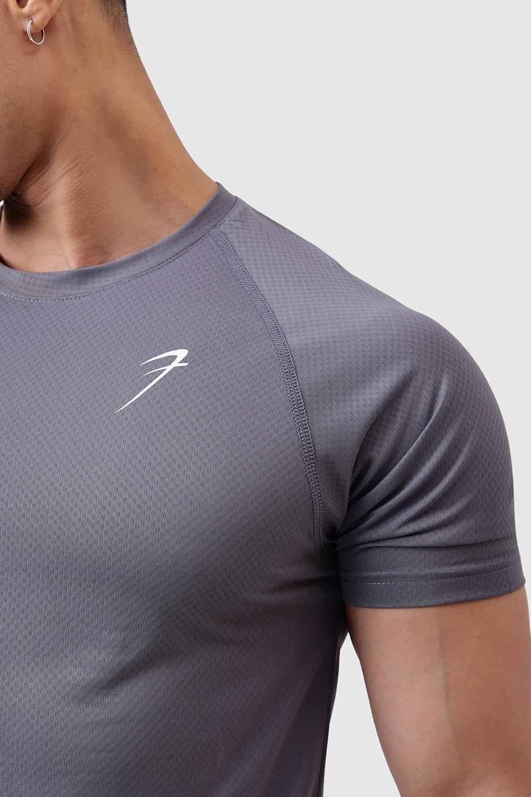 Slate grey Fuaark Nz T-shirt, casual and stylish, perfect for everyday wear, showcasing comfortable fabric and modern design.