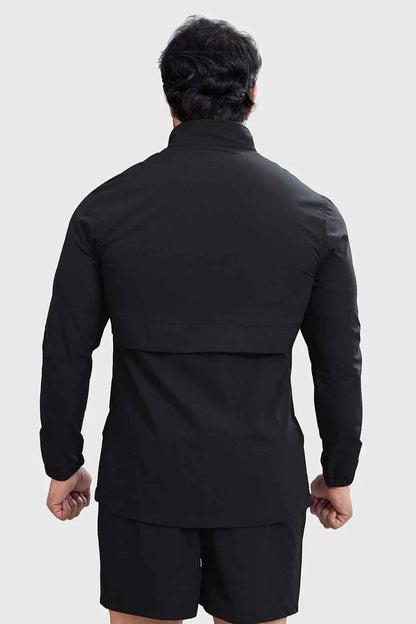 Black Fuaark Nz T-shirt with a relaxed fit and crew neckline, showcasing the thread pullover design.