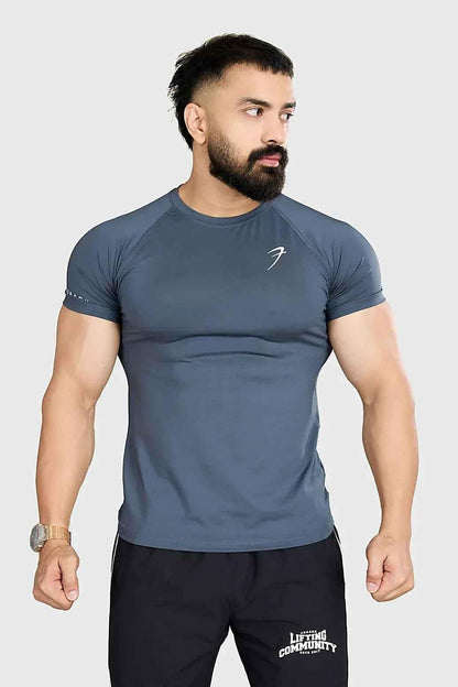 Fuaark Nz urban grey T-shirt for trendy street style, casual fit, soft fabric, and modern design for everyday wear.