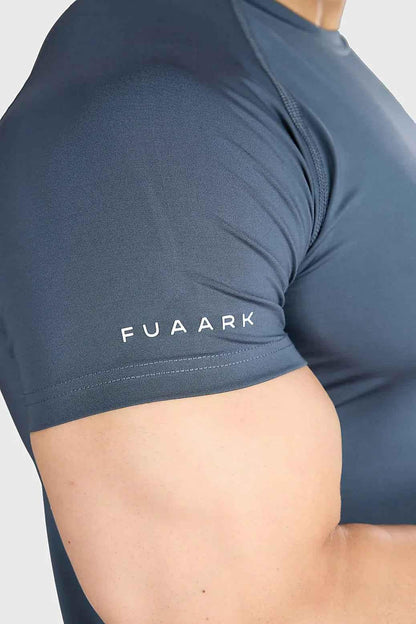 Urban grey Fuaark Nz T-shirt for trendy street style, featuring a casual fit and modern design.