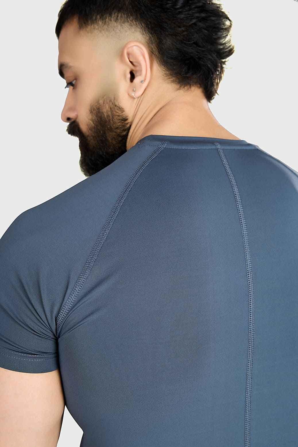 Urban grey T-shirt by Fuaark Nz, casual street style T-shirt with a modern fit and soft fabric, perfect for everyday wear.
