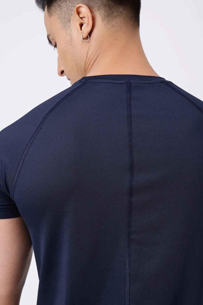 Fuaark Nz Urban Navy T-Shirt for trendy casual wear, featuring a comfortable fit and stylish design.