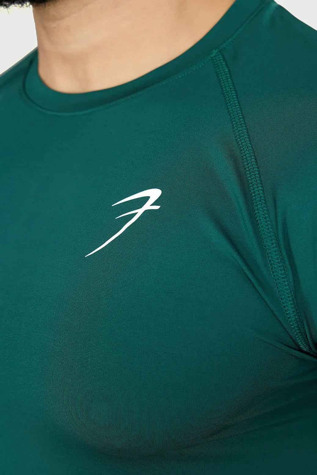 Emerald green Urban T-shirt by Fuaark NZ, showcasing a casual fit and soft fabric, perfect for everyday wear.
