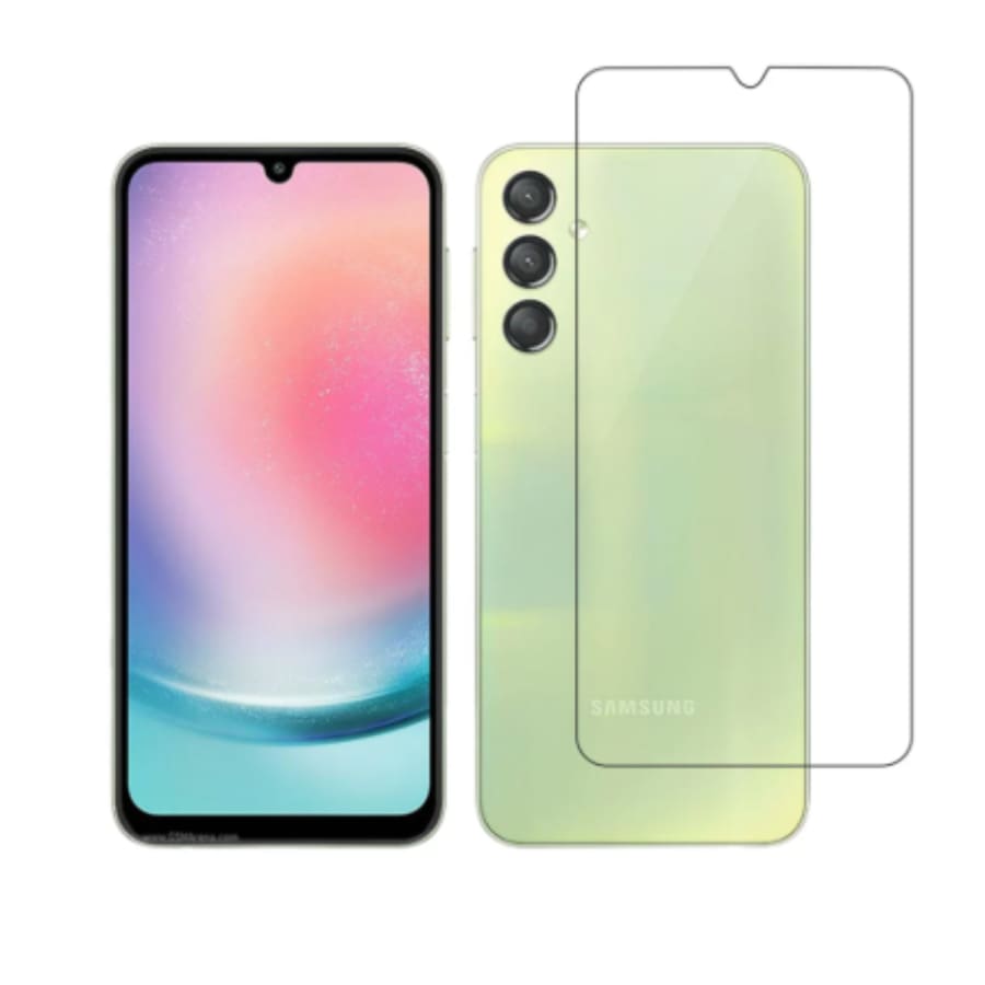 Screen Protector for Samsung Galaxy A24 (Pack of 2) 9eight5