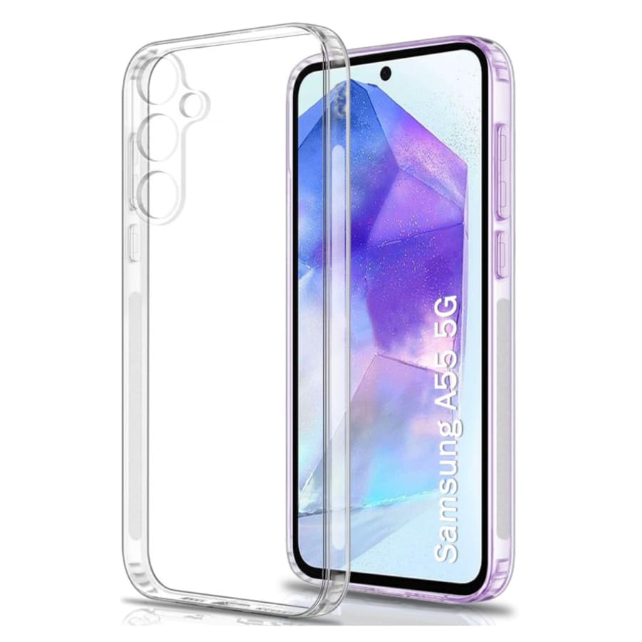 Protective Case for Samsung Galaxy A55 5G (Clear) 9eight5