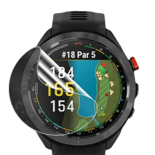 Hydrogel Screen Protectors for Garmin Approach S70 (47mm) (Pack of 6) That Watch Shop