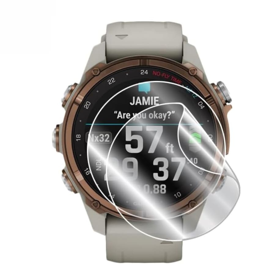 Hydrogel Screen Protectors for Garmin Descent Mk3i (43mm) (Pack of 6) That Watch Shop