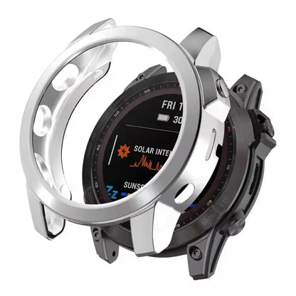 Protective Case for Garmin epix Pro (Gen 2) 51mm (Silver) Habicare