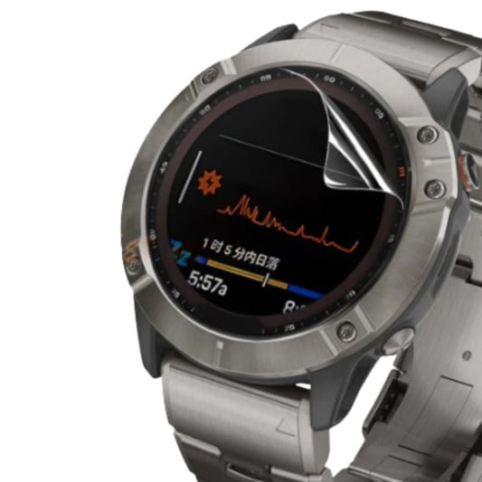 Hydrogel Screen Protectors for Garmin fenix 6X/6X Pro Series (Pack of 6) That Watch Shop