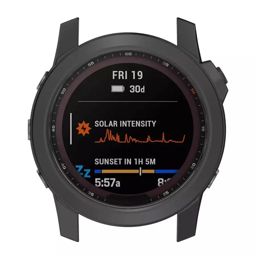 Protective Case for Garmin fenix 7S/7S Pro Series (Black) Habicare