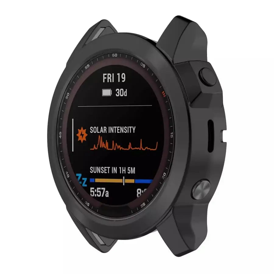 Protective Case for Garmin fenix 7S/7S Pro Series (Black) Habicare