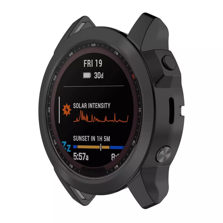 Garmin fenix 7S/7S Pro Series Protective Case for (Black) That Watch Shop