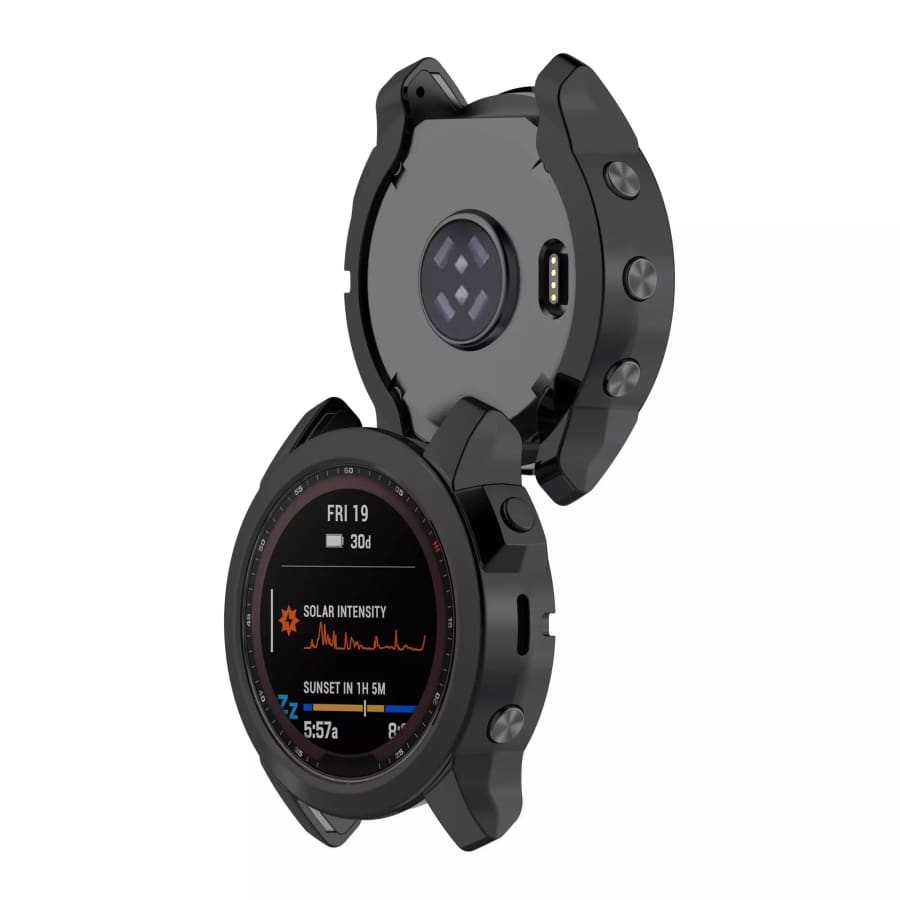 Garmin fenix 7S/7S Pro Series Protective Case for (Black) That Watch Shop
