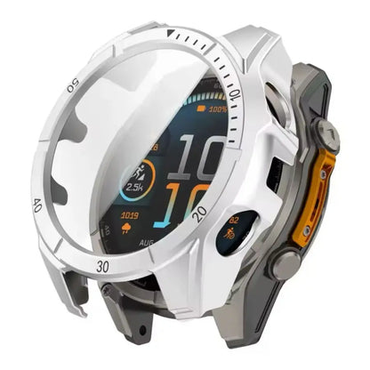 Protective Case for Garmin fenix 8 (47mm) Series (Silver) Habicare