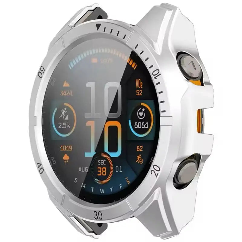 Protective Case for Garmin fenix E (47mm) Series (Silver) Habicare