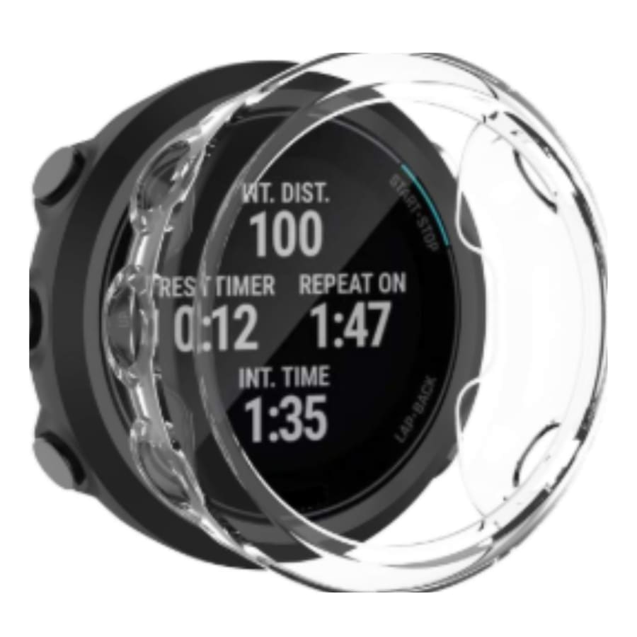 Protective Case for Garmin Forerunner 45 (39mm) (Clear) That Watch Shop