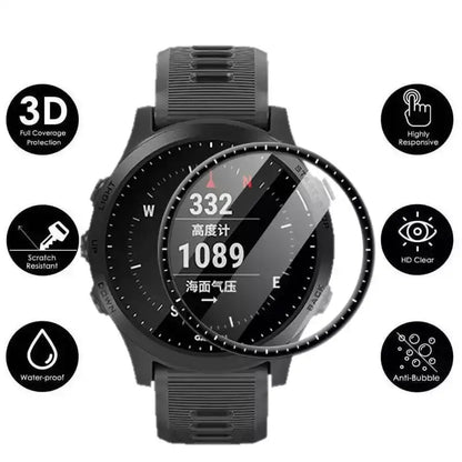Screen Protectors for Garmin Forerunner 945 LTE (Pack of 5) Habicare