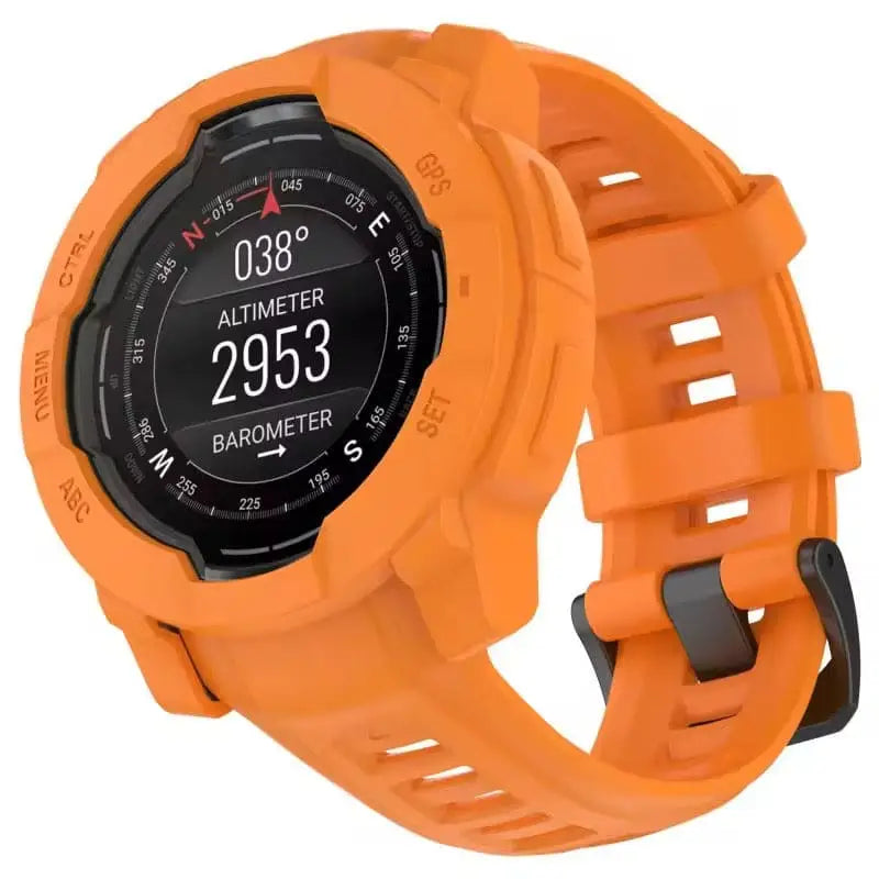 Protective Case for Garmin Instinct 3 (50mm) (Orange) Habicare