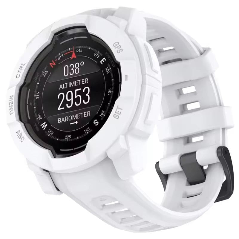 Protective Case for Garmin Instinct 3 (50mm) (White) That Watch Shop
