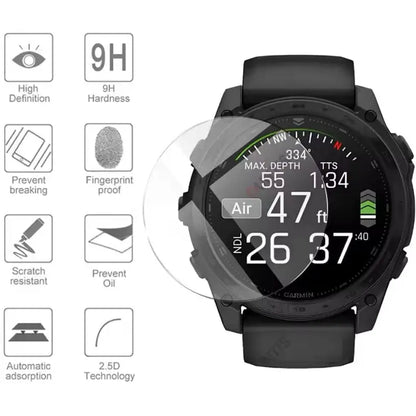 Screen Protector for Garmin Tactix 8 (51mm) (Pack of 5) Habicare