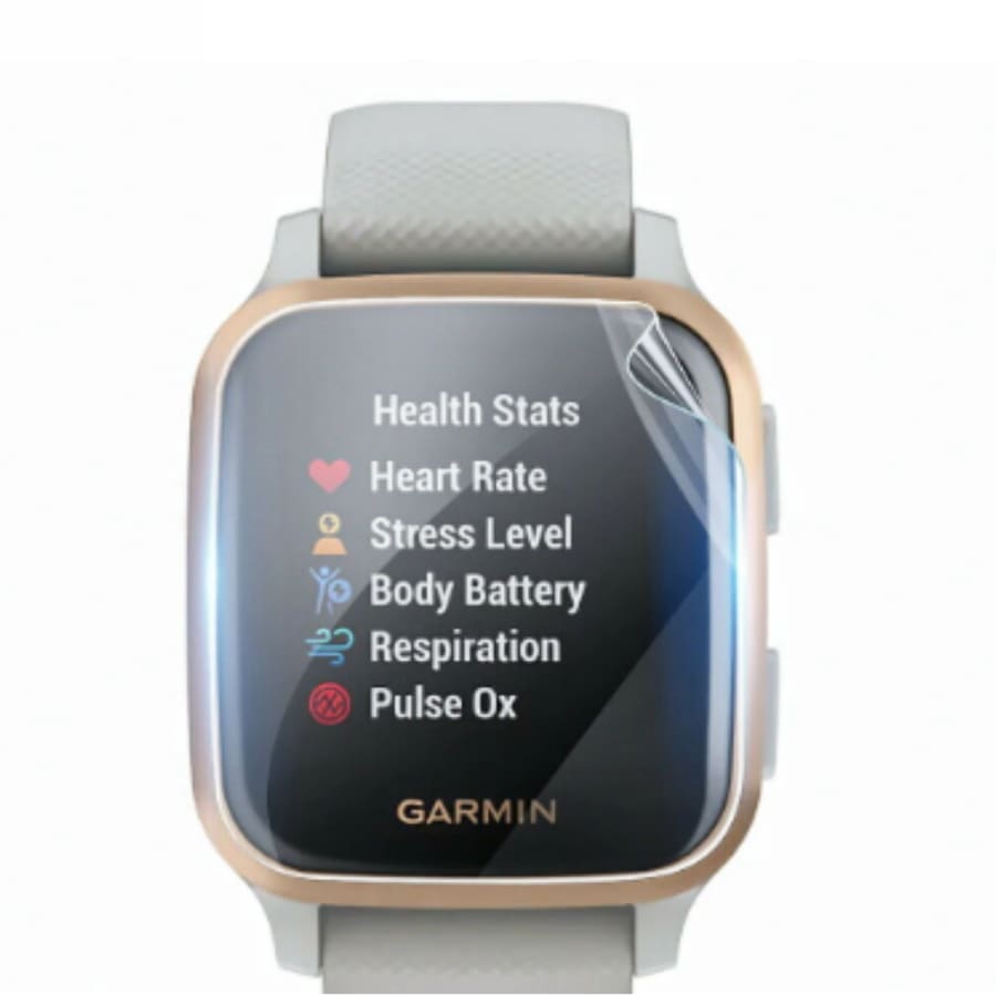 Hydrogel Screen Protectors for Garmin Venu Sq Series (Pack of 6) That Watch Shop