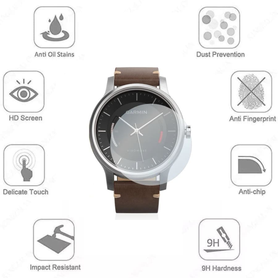 Screen Protectors for Garmin Vivomove (Pack of 2) That Watch Shop