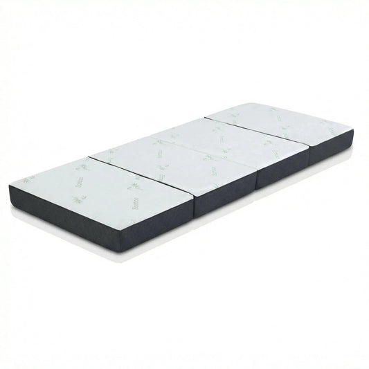 Giselle Bedding Foldable Mattress Folding Foam Sofa Bed Mat Bamboo.