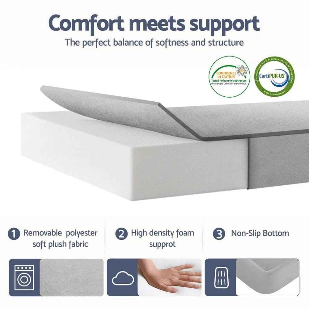 Giselle Foldable Mattress Folding Sofa Bed 4-fold Sleeping Camping Cushion Mat