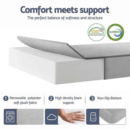 Giselle Foldable Mattress Folding Sofa Bed 4-fold Sleeping Camping Cushion Mat