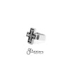 Stainless Steel Cross Cast Ring