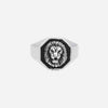 Stainless Steel Lion Ring - Silver