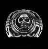 Stainless Steel Skull Cast Ring