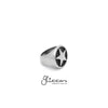 Stainless Steel Star Cast Ring