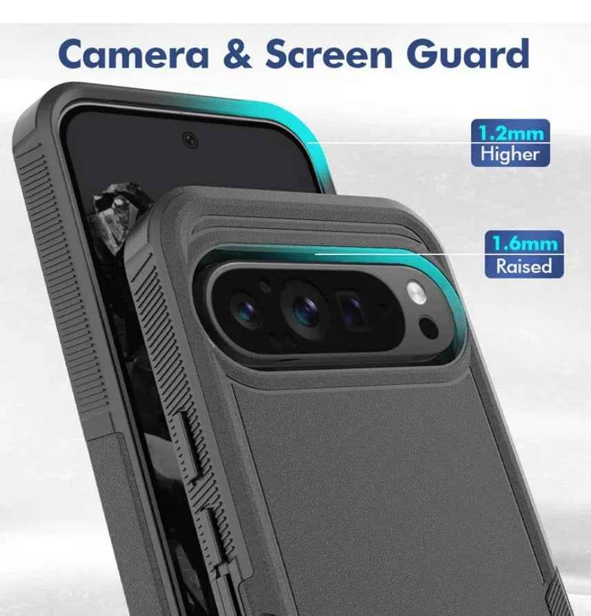 Google Pixel 10 Pro XL Dual Layer Armor Hard Case