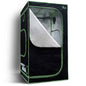 Green Fingers Grow Tent 100x100x200CM Hydroponics Kit Indoor Plant Room System
