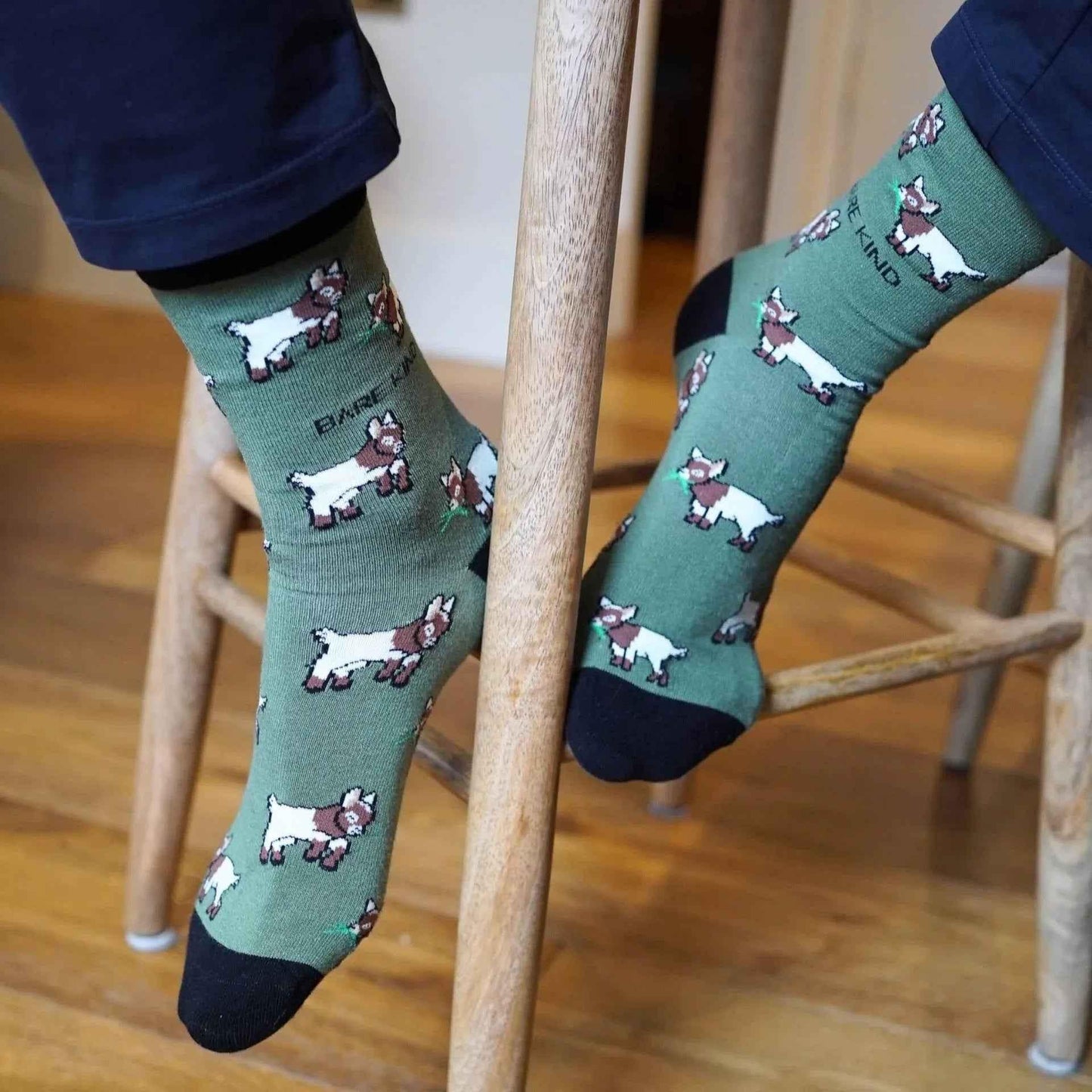 Save the Goats Bamboo Socks