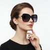 Polarized Gradient Lens Sunglasses 2522C2 BLACK