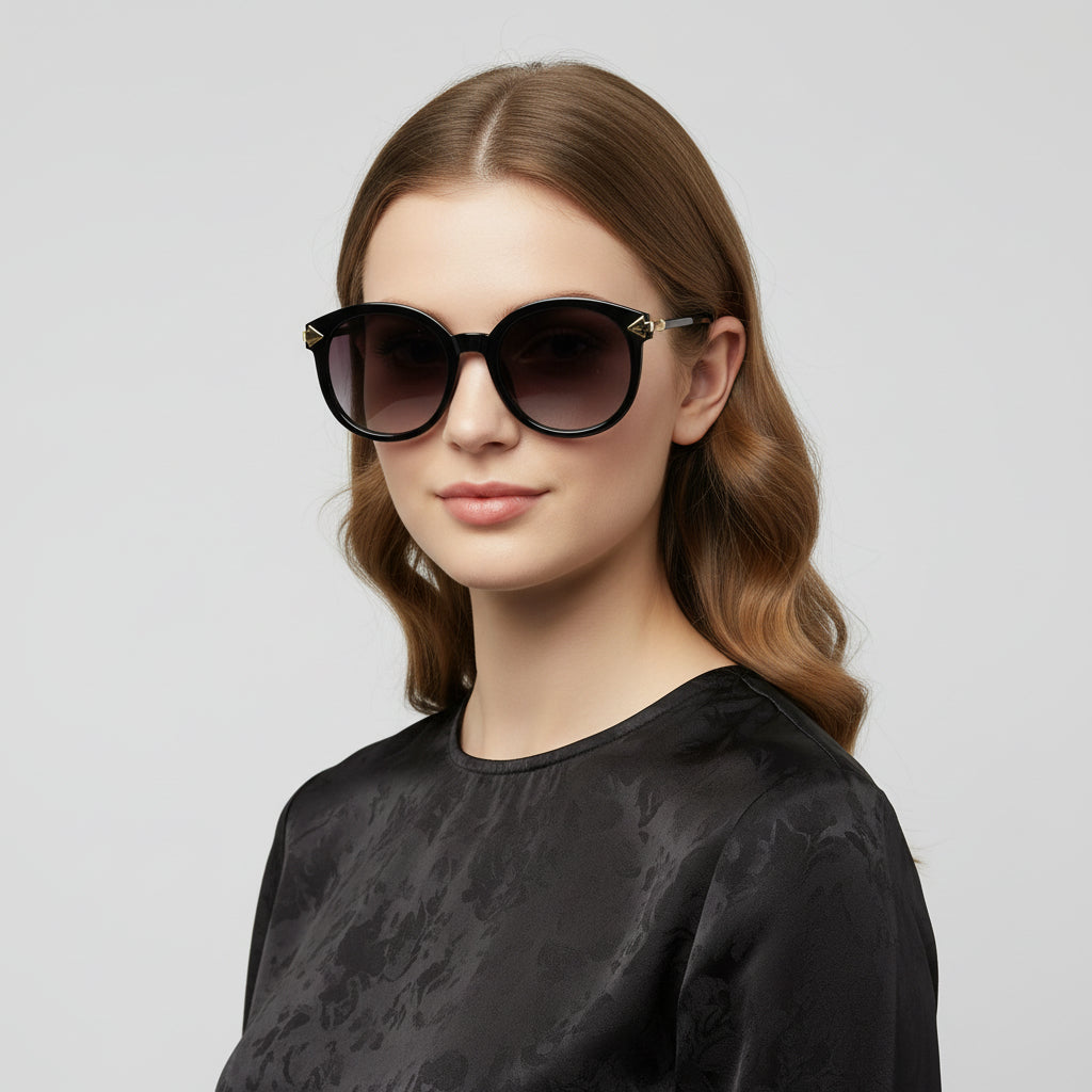 Polarized Gradient Lens Sunglasses 2529C2 BLACK dealonline.co.nz