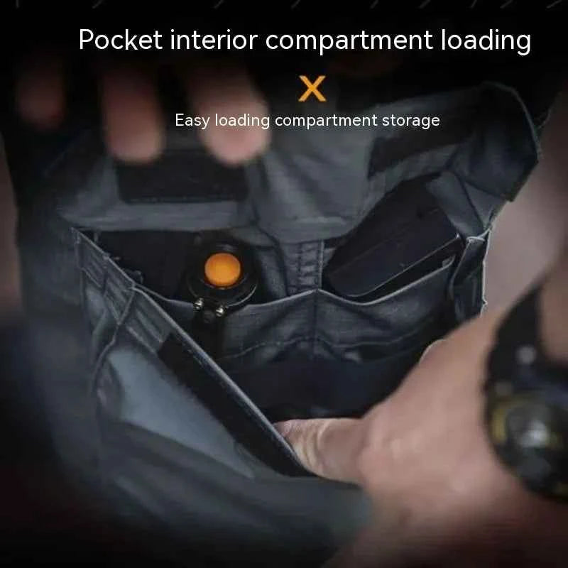 Men's Waterproof Tactical Cargo Pants - Multi-Pocket Outdoor Work Pants