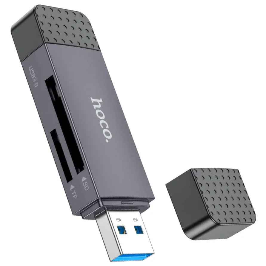HB45 2-in-1 USB 3.0 Card Reader NZ – Dual USB-A & Type-C