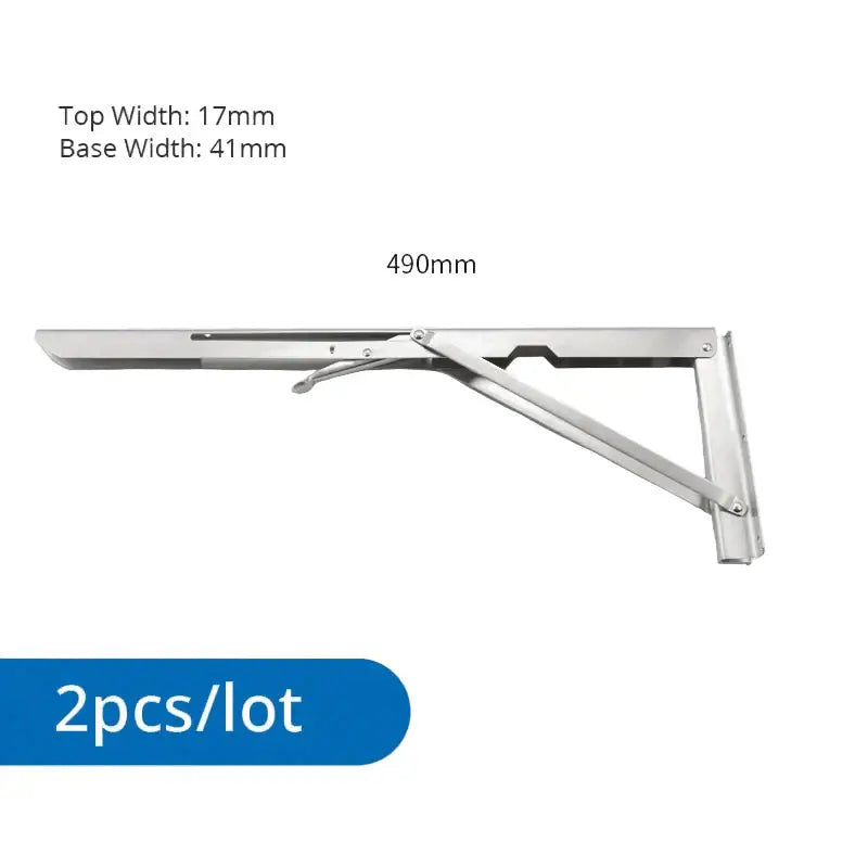 Heavy Duty Folding Shelf Brackets for RV / Caravan Tables (2PCS) Habicare