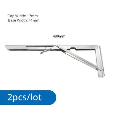 Heavy Duty Folding Shelf Brackets for RV / Caravan Tables (2PCS) Habicare