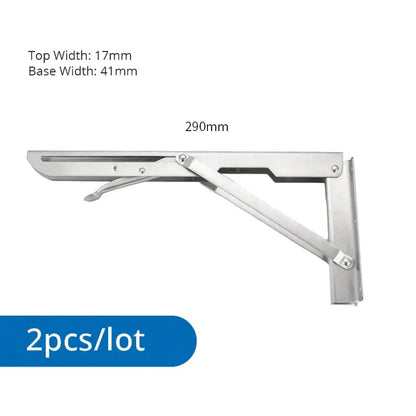 Heavy Duty Folding Shelf Brackets for RV / Caravan Tables (2PCS) Habicare