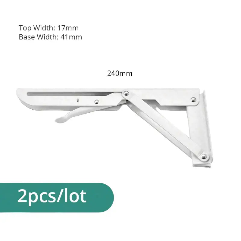 Heavy Duty Folding Shelf Brackets for RV / Caravan Tables (2PCS) Habicare