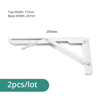 Heavy Duty Folding Shelf Brackets for RV / Caravan Tables (2PCS) Habicare
