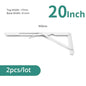 Heavy Duty Folding Shelf Brackets for RV / Caravan Tables (2PCS) Habicare