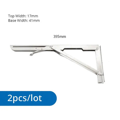 Heavy Duty Folding Shelf Brackets for RV / Caravan Tables (2PCS) Habicare