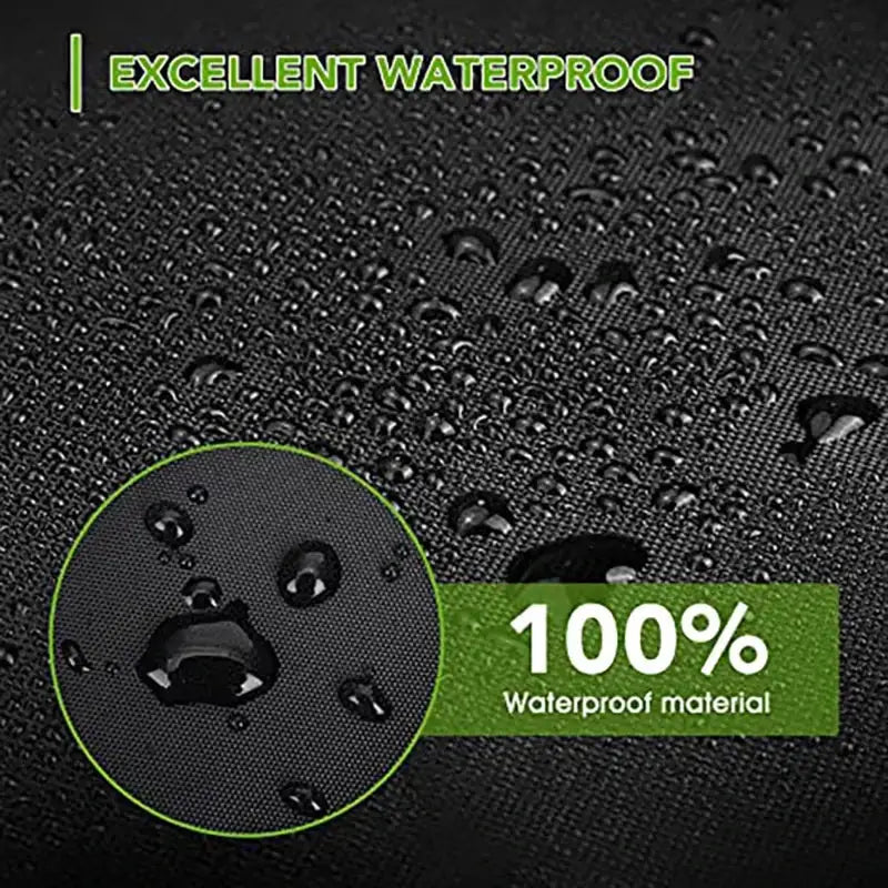 Heavy-Duty Waterproof Patio Furniture Cover – Square Design (Black) Habicare