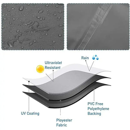 Heavy-Duty Waterproof Patio Furniture Cover Habicare