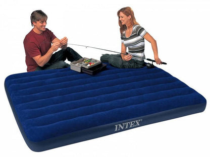 Classic Downy inflatable mattress 152 x 203 x 25cm INTEX 64759 dealonline.co.nz